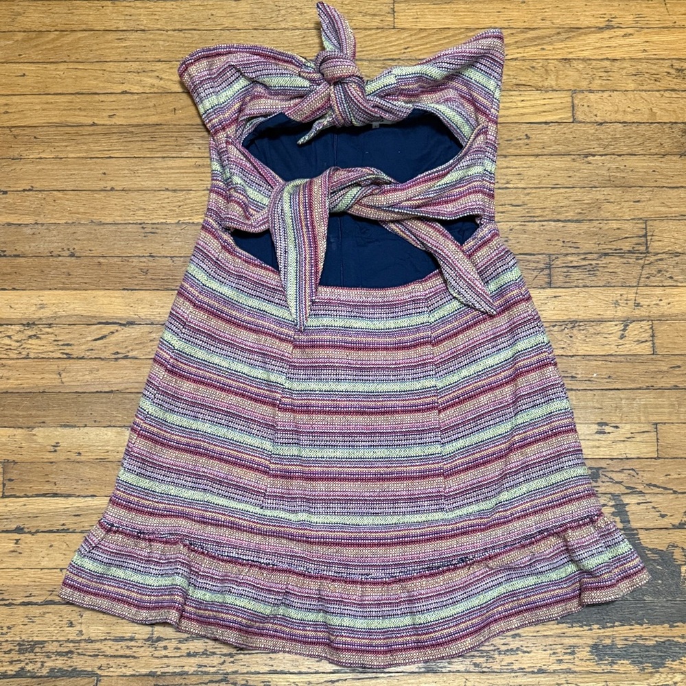 Tularosa tie mini dress
